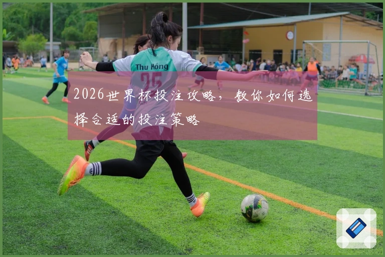 2026世界杯投注攻略，教你如何选择合适的投注策略